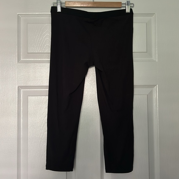 Theory Black Cropped Leggings Size S/P - Picture 8 of 10